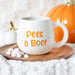 Peekaboo Ghost Rounded Mug - The Gift Cabin UK