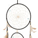 Black Triple Dreamcatcher with Feathers - The Gift Cabin UK