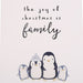 Joy of Christmas Penguin Family Hanging Sign - The Gift Cabin UK