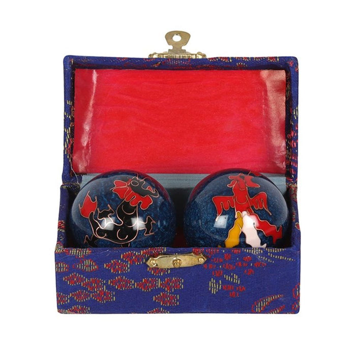 Set of 2 Blue Stress Balls - The Gift Cabin UK