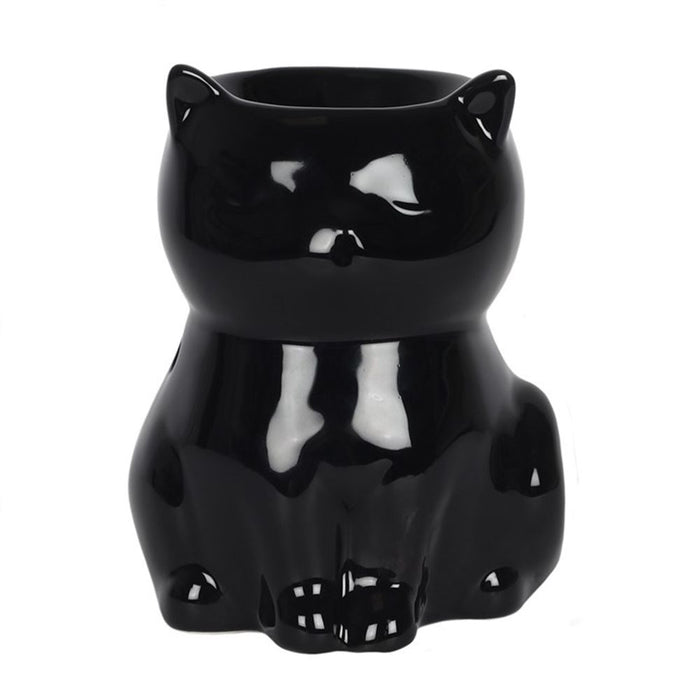 Black Cat Oil Burner - The Gift Cabin UK