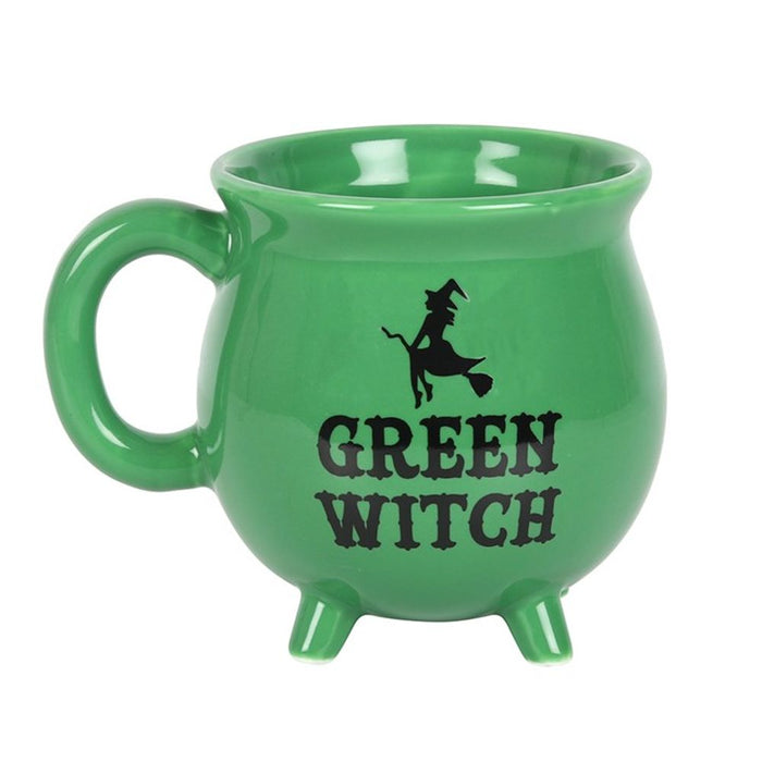 Green Witch Cauldron Mug - The Gift Cabin UK