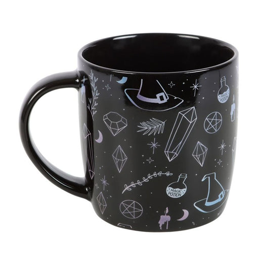 Crystal Witch Print Mug - The Gift Cabin UK