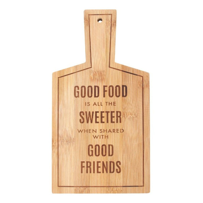 Sweeter When Shared Bamboo Serving Board - The Gift Cabin UK