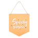 Orange Spooky Season Hanging Sign - The Gift Cabin UK