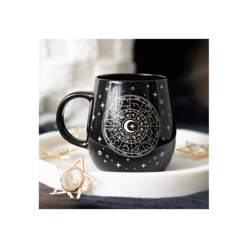 Astrology Wheel Heat Change Mug - The Gift Cabin UK