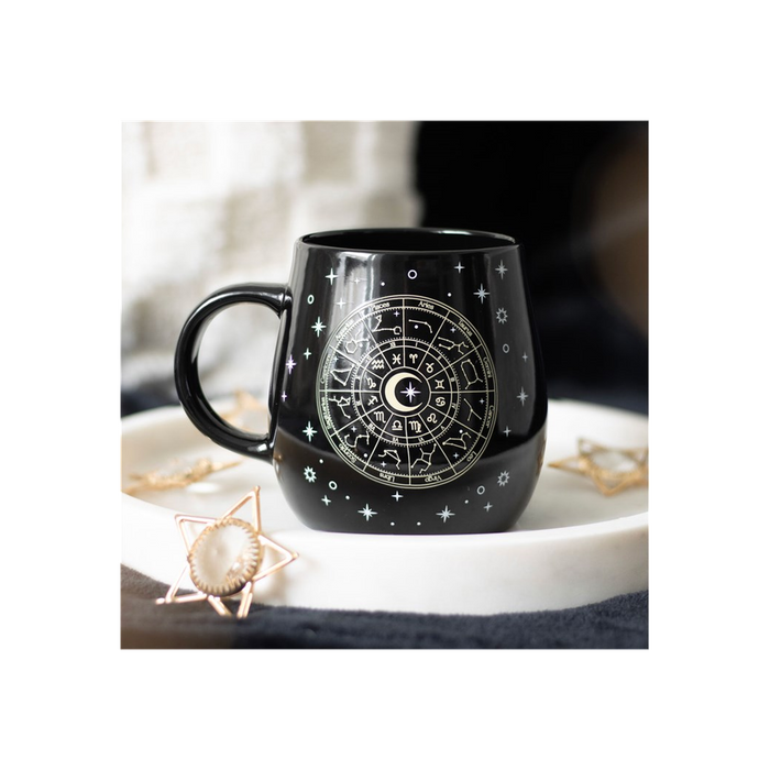 Astrology Wheel Heat Change Mug - The Gift Cabin UK