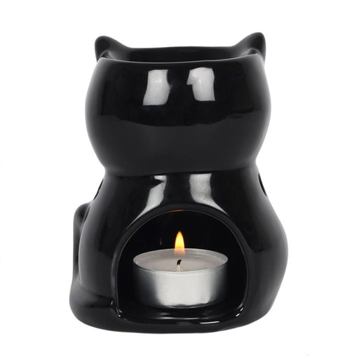 Black Cat Oil Burner - The Gift Cabin UK