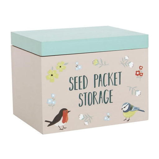 British Garden Birds Seed Packet Storage Box - The Gift Cabin UK