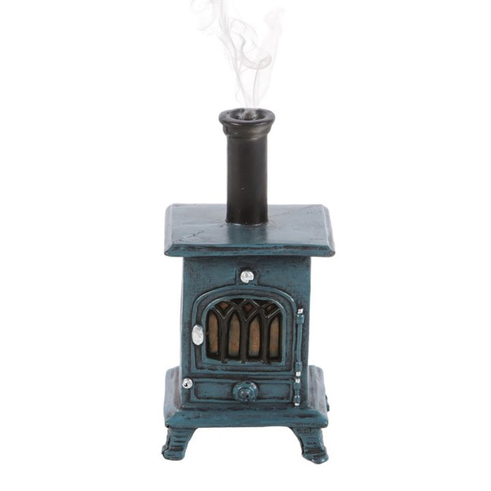 Stove Shaped Incense Cone Burner - The Gift Cabin UK