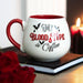 My Blood Type is Coffee Rounded Mug - The Gift Cabin UK