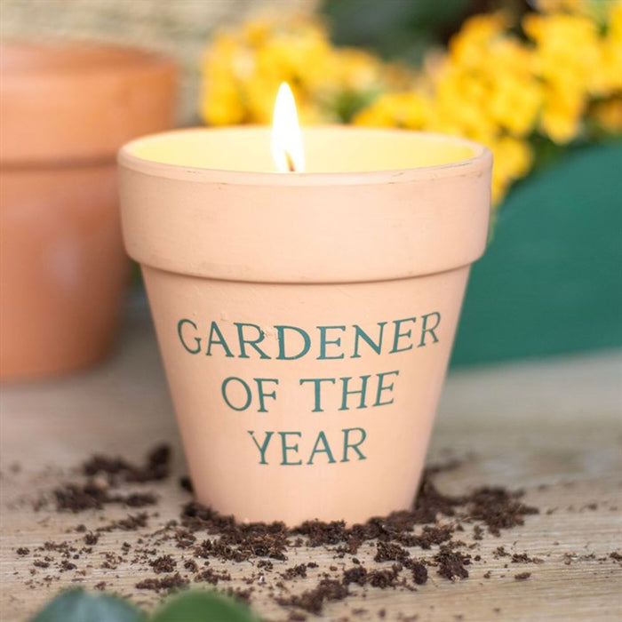 Gardener of the Year Citronella Candle - The Gift Cabin UK