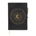 Astrology Wheel Journal with Black Obsidian Pen - The Gift Cabin UK