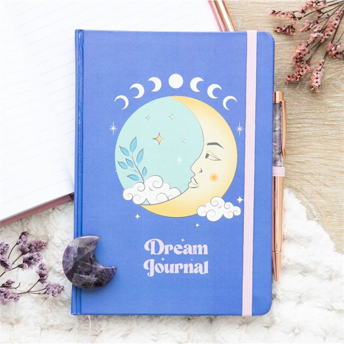 The Moon Dream Journal with Amethyst Pen - The Gift Cabin UK