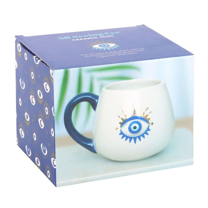 All Seeing Eye Rounded Mug - The Gift Cabin UK