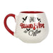 My Blood Type is Coffee Rounded Mug - The Gift Cabin UK