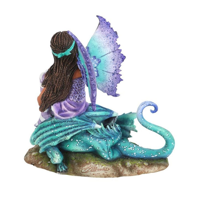 16cm Dragon Perch Fairy Figurine by Amy Brown - The Gift Cabin UK