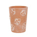 Small Terracotta Bee Pattern Plant Pot - The Gift Cabin UK