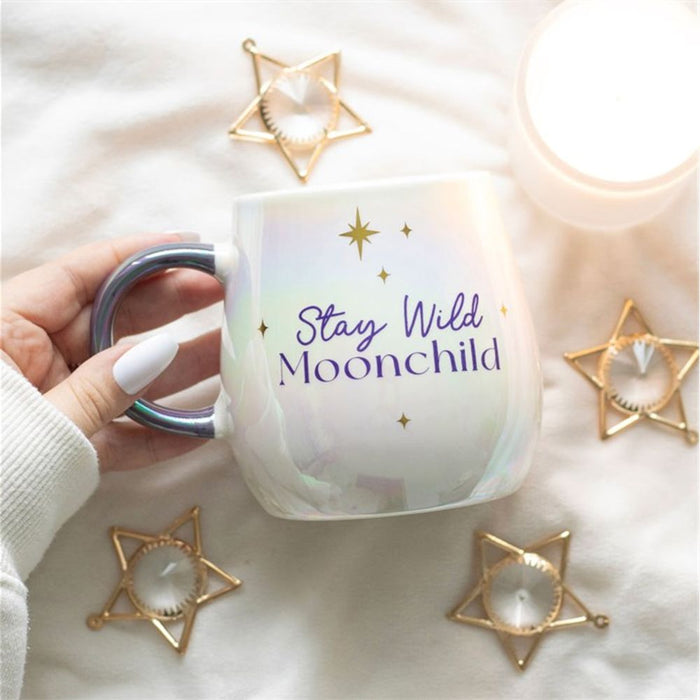 Stay Wild Moon Child Rounded Mug - The Gift Cabin UK