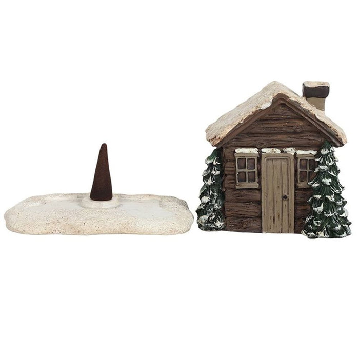 Log Cabin Incense Cone Burner - The Gift Cabin UK