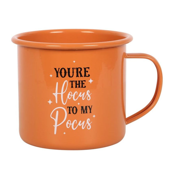 You're The Hocus To My Pocus Enamel Mug - The Gift Cabin UK