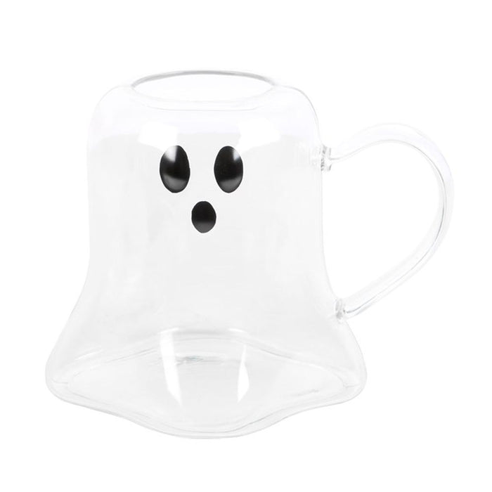 Ghost Shaped Glass Mug - The Gift Cabin UK