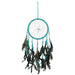 Turquoise Peacock Feather Dreamcatcher - The Gift Cabin UK