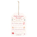 Sugarplum Fun Christmas Rules Hanging Sign - The Gift Cabin UK