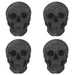 Set Of 4 Skull Coasters - The Gift Cabin UK