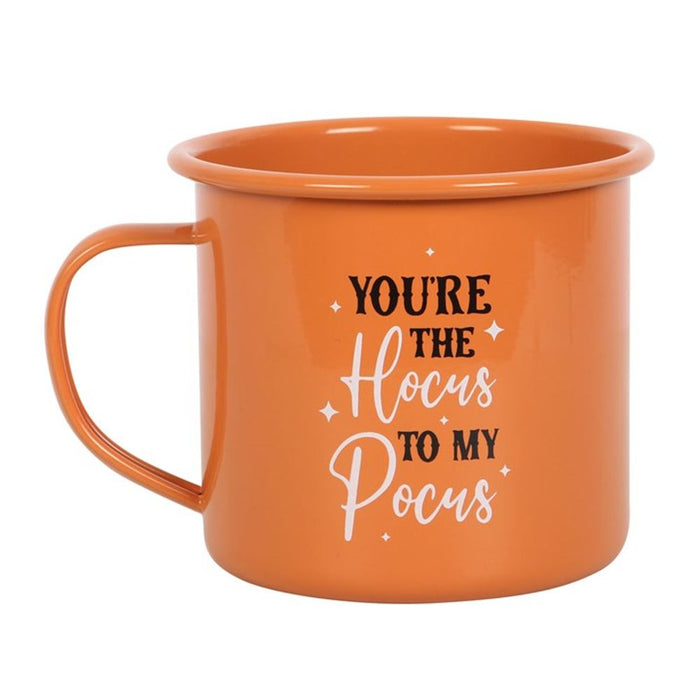 You're The Hocus To My Pocus Enamel Mug - The Gift Cabin UK