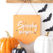 Orange Spooky Season Hanging Sign - The Gift Cabin UK