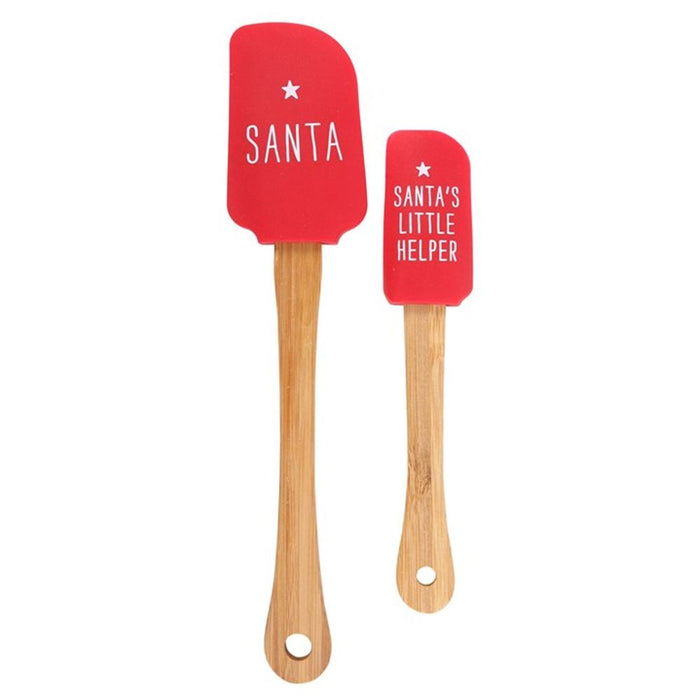 Santa's Helper Silicone Spatula Set - The Gift Cabin UK