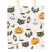 Spooky Cat and Pumpkin Print Polycotton Tote Bag - The Gift Cabin UK