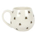 Bee Print Rounded Mug - The Gift Cabin UK