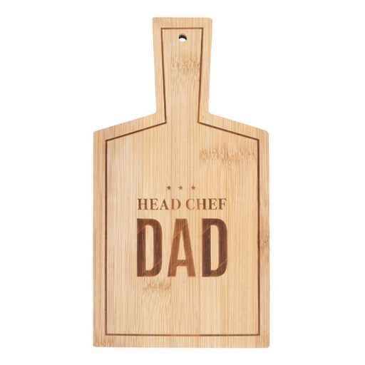 Head Chef Dad Bamboo Serving Board - The Gift Cabin UK