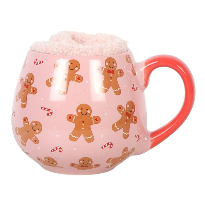 Gingerbread Mug and Socks Set - The Gift Cabin UK