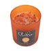 Sacral Chakra Orange Crystal Chip Candle - The Gift Cabin UK