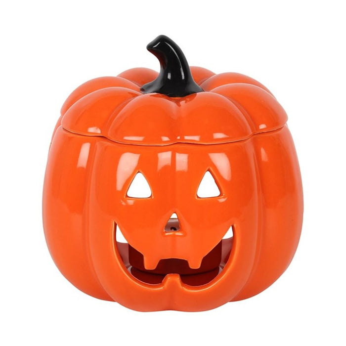 Orange Jack-O-Lantern Oil Burner - The Gift Cabin UK