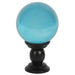 Large Teal Crystal Ball on Stand - The Gift Cabin UK