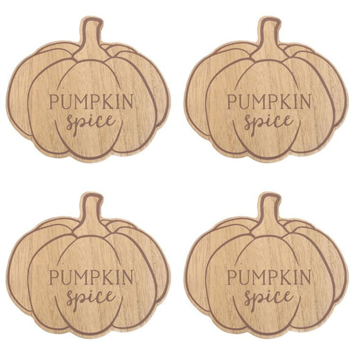 Pumpkin Spice Coaster Set - The Gift Cabin UK