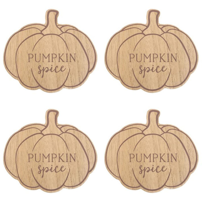 Pumpkin Spice Coaster Set - The Gift Cabin UK