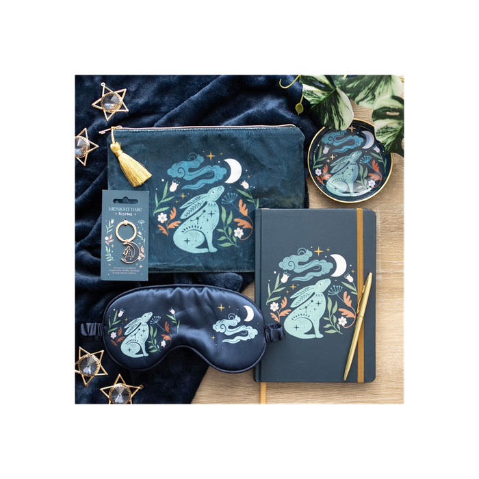 Midnight Hare A5 Notebook - The Gift Cabin UK