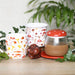 All Over Mushroom Print Enamel Mug - The Gift Cabin UK