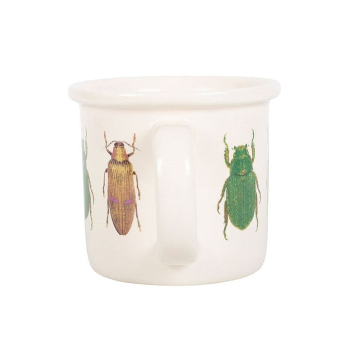 Off White Beetle Mug - The Gift Cabin UK