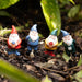 Set of 4 Mini Gnome Plant Pot Pals - The Gift Cabin UK