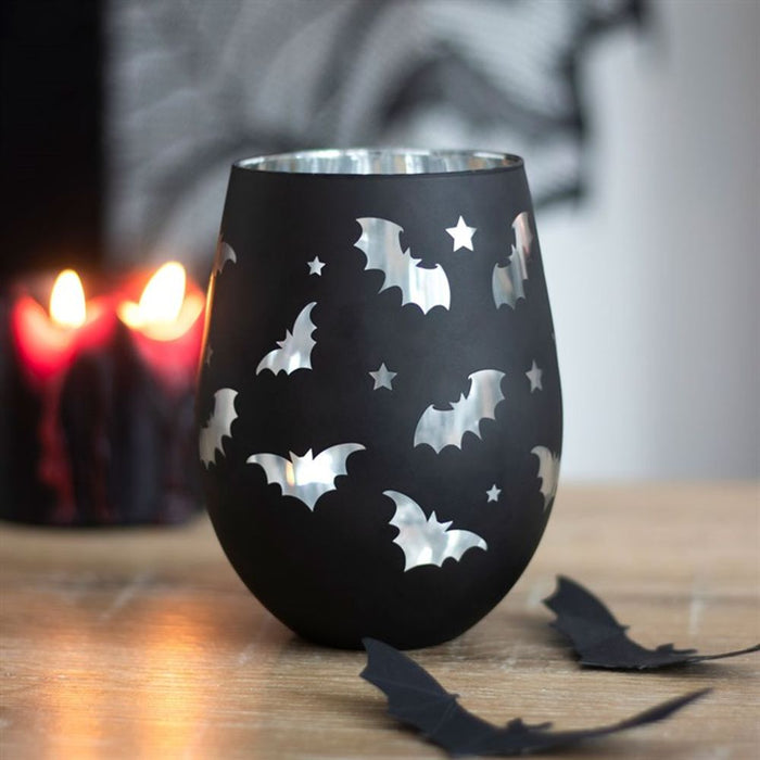 Bat Stemless Wine Glass - The Gift Cabin UK