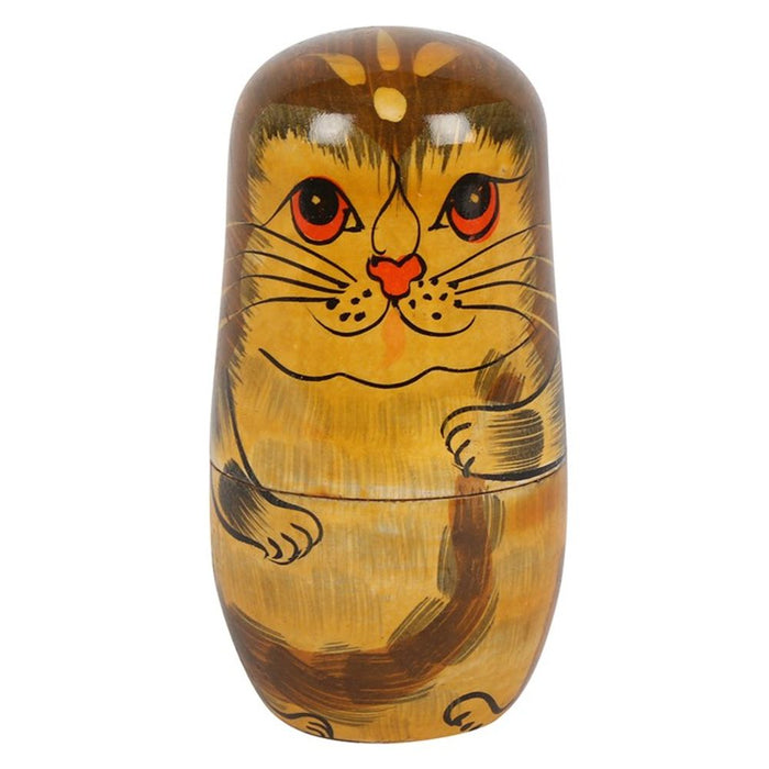 Cat Russian Doll - The Gift Cabin UK