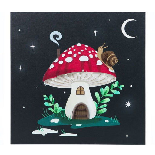 Gnome Sweet Gnome Light Up Canvas Plaque - The Gift Cabin UK