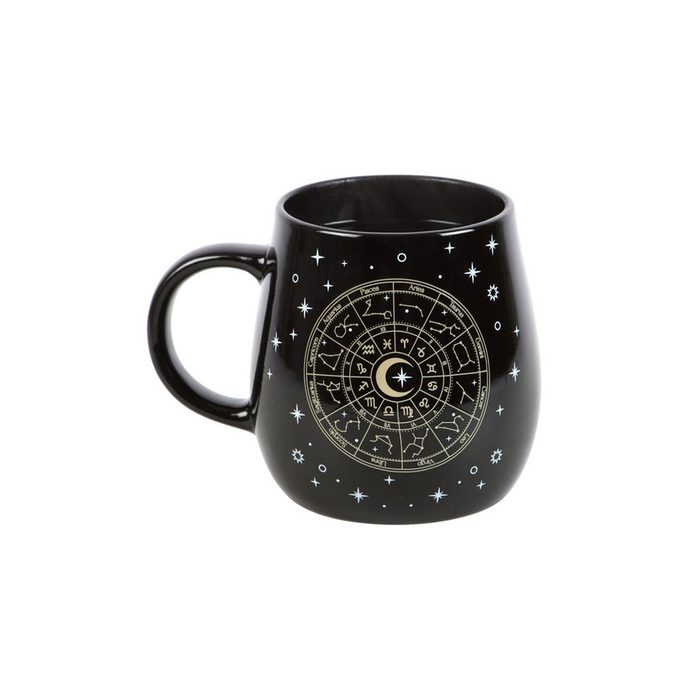 Astrology Wheel Heat Change Mug - The Gift Cabin UK