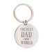 Best Dad in the World Keyring - The Gift Cabin UK